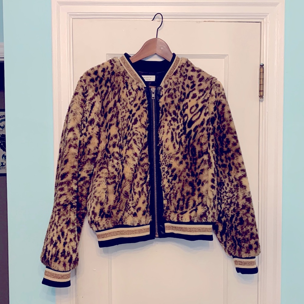 Leopard bomber jacket Bailey44